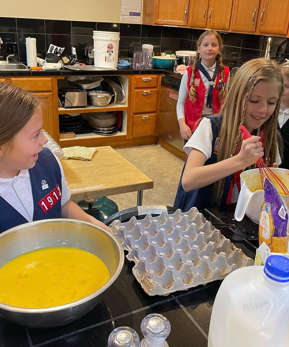 Kids in science class at Blessed Sacrament School in Denver, Co